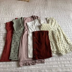 Lot of American eagle tops